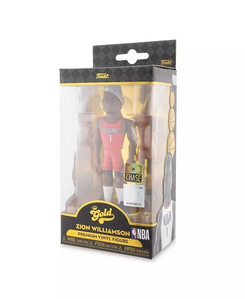 Funko New Orleans Pelicans NBA Funko Gold 5 Inch Vinyl Figure | Zion Williamson CHASE 4