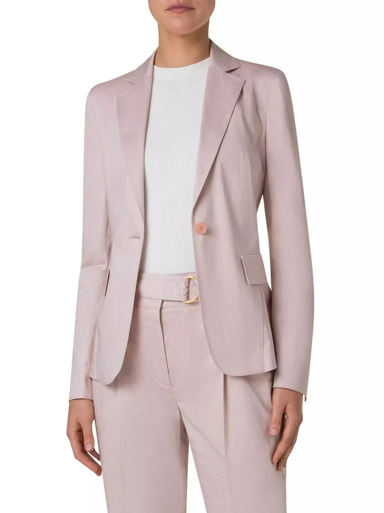 Akris Stretch Cotton Blazer 3