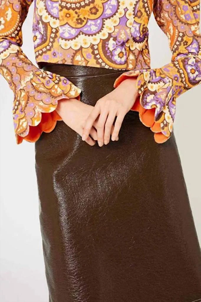 Manoush Manoush - Printed Cropped Blouse 3