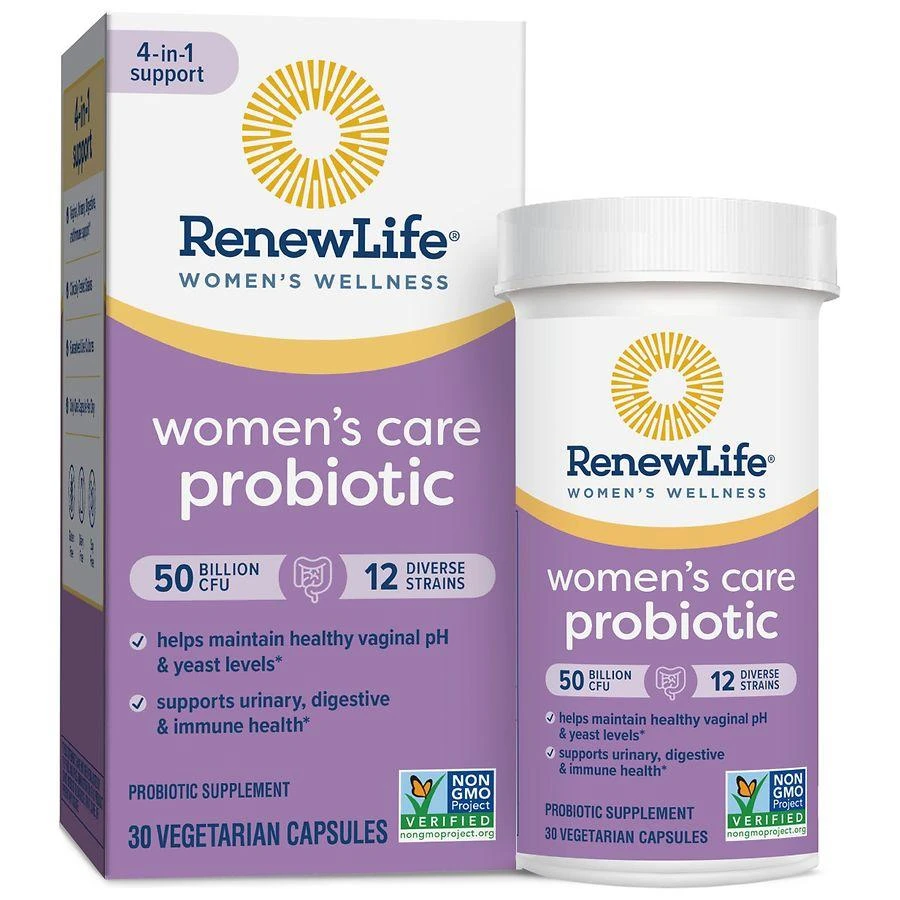 ReNew Life Women's Care Probiotic, 4-in-1, 50 Billion 1