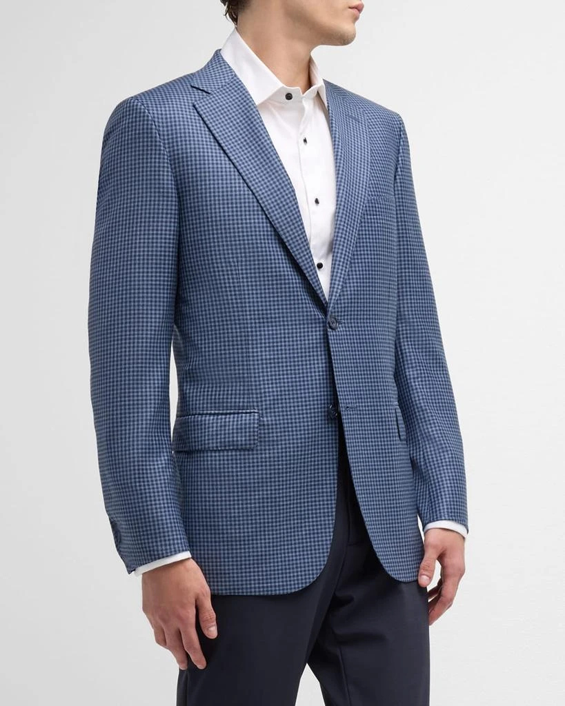 Brioni Men's Gingham Check Sport Coat 1