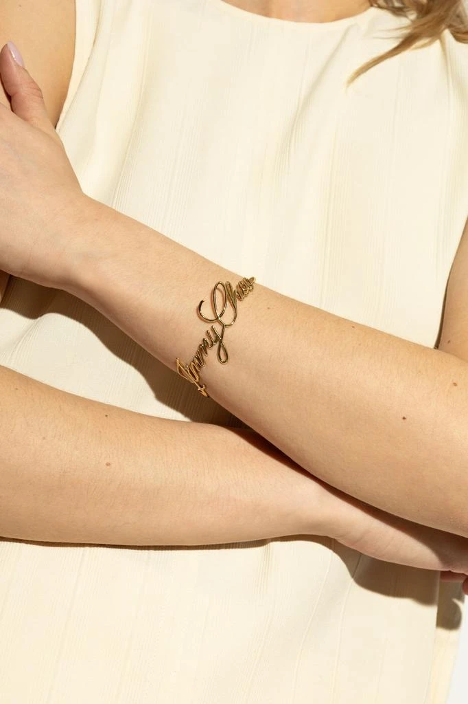 Jimmy Choo Jimmy Choo Bracelet with logo 2
