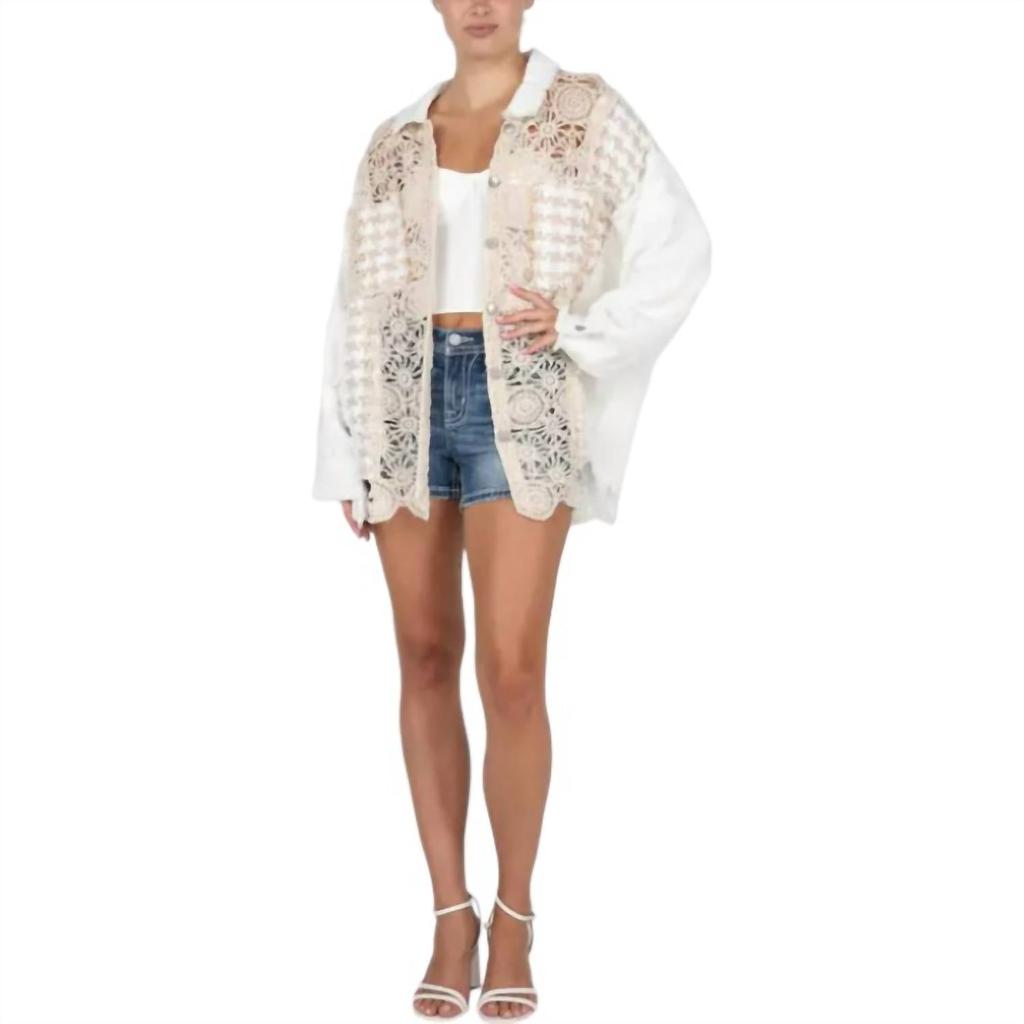 Miss Me Miss Me - Daydream Believer Button Up Top