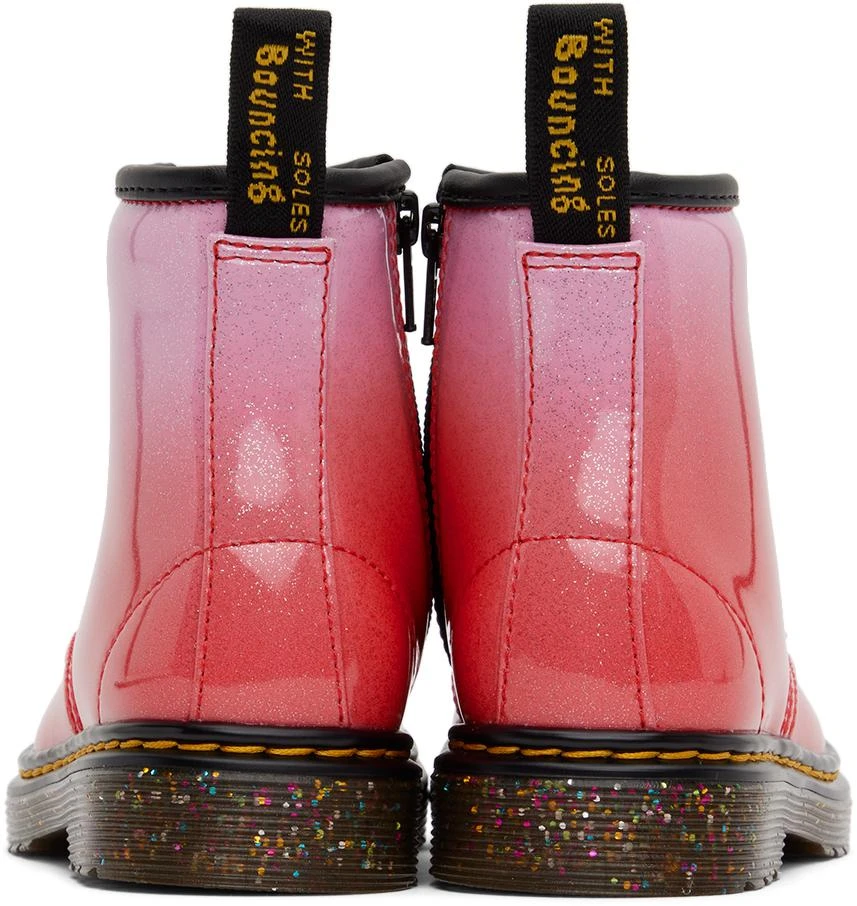 Dr. Martens Kids Pink 1460 Little Kids Boots 2