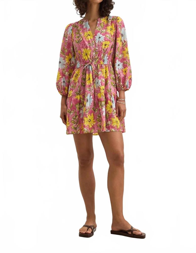 Velvet by Graham & Spencer Sharlene Dress In Posy