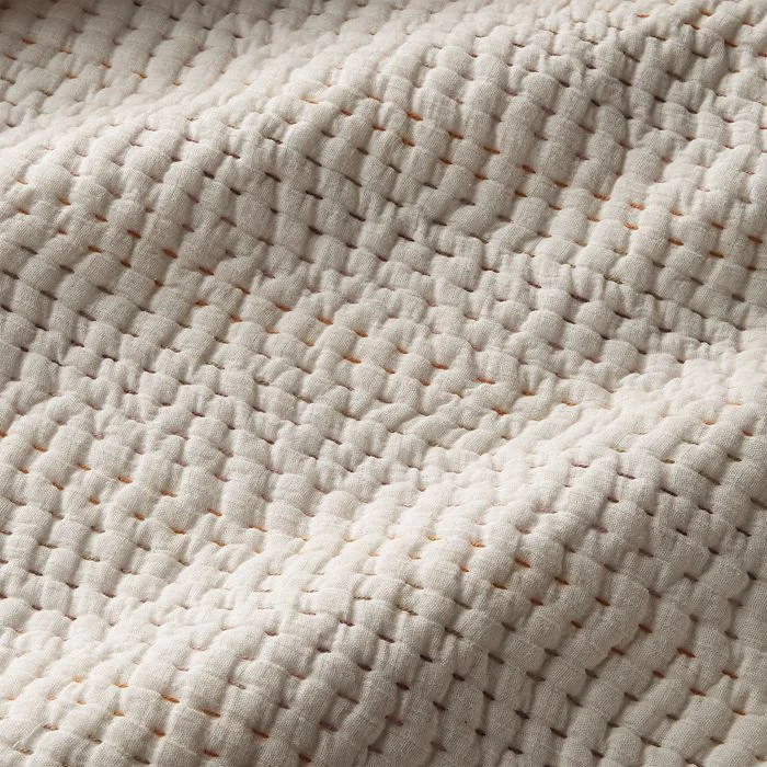 sky Multicolor Pickstitch Coverlet Set, King - Exclusive 2