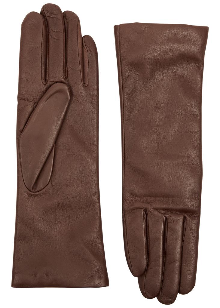 AGNELLE Christina leather gloves