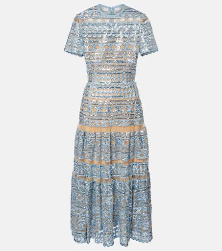 Embroidered tulle maxi dress  On Sale Now with Up to 46% Off | Discover  Exclusive Deals & Savings at BeyondStyle  Authentic Elie Saab e|w|n|midi  dresses|clothing|designers|m|women|elie saab|dresses|o with Limited-Time  Discounts, Free