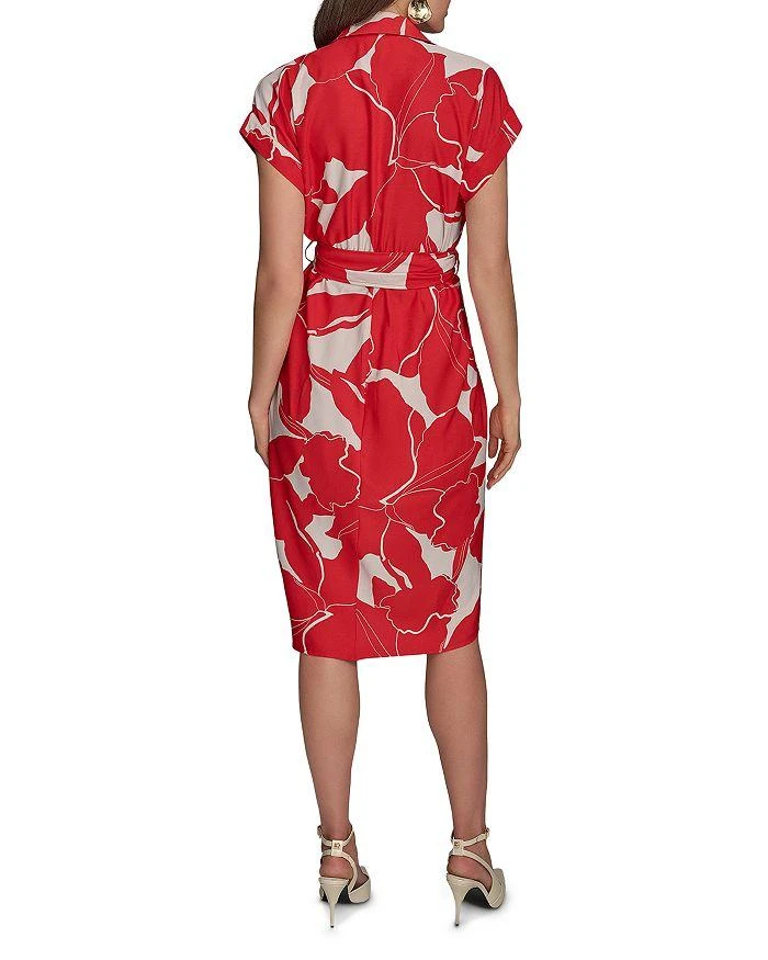 Donna Karan Crepe Shirt Dress 6