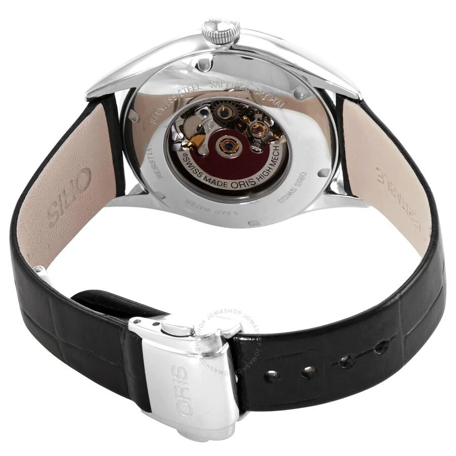 Oris Artelier Automatic Diamond Silver Skeleton Dial Ladies Watch 01 560 7724 4031-07 5 17 64FC 3