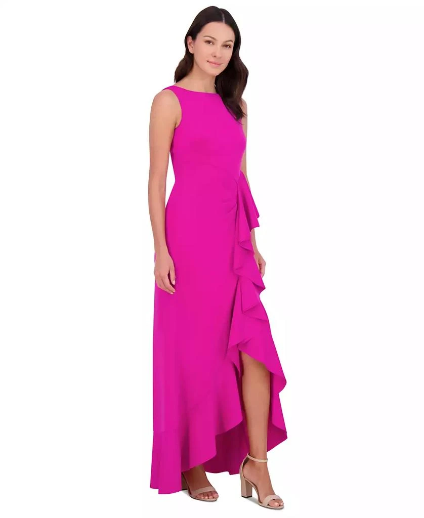 Eliza J Women's Sleeveless Cascading-Ruffle Gown 3