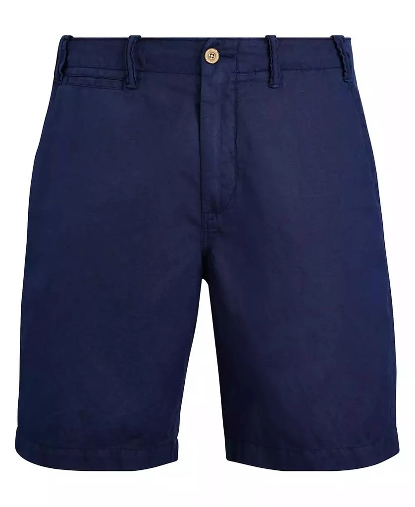 Ralph Lauren Men's 8.5" Straight-Fit Linen Cotton Chino Shorts 5