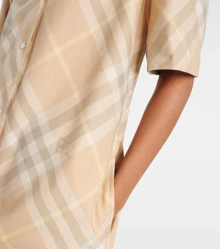 Burberry Burberry Check cotton shirt dress 5