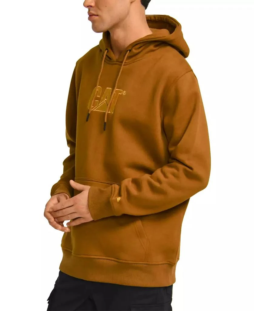 Cat Men's Fleece Cat Logo Pullover Hoodie 8