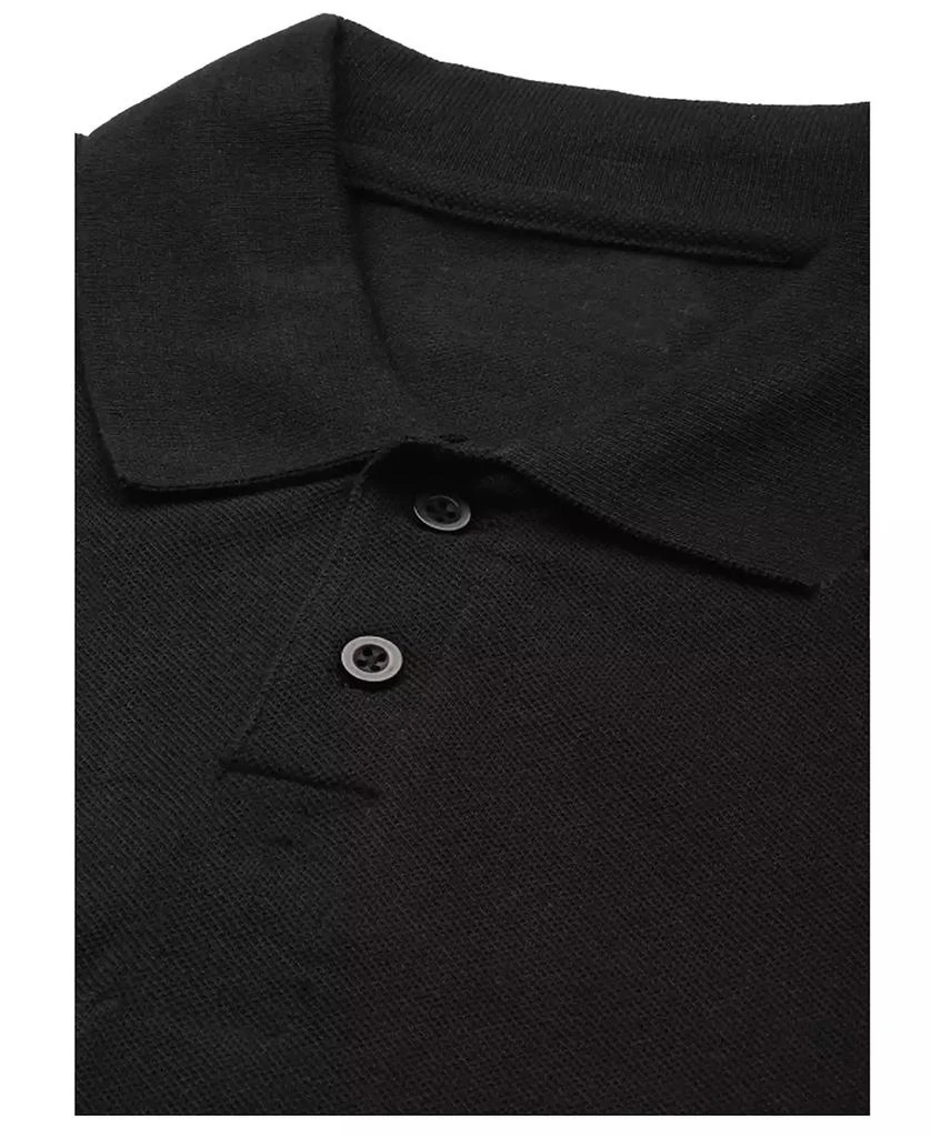 Galaxy By Harvic Men's 3-Pack Polo Avenue Short Sleeve Pique Polo Shirt 4