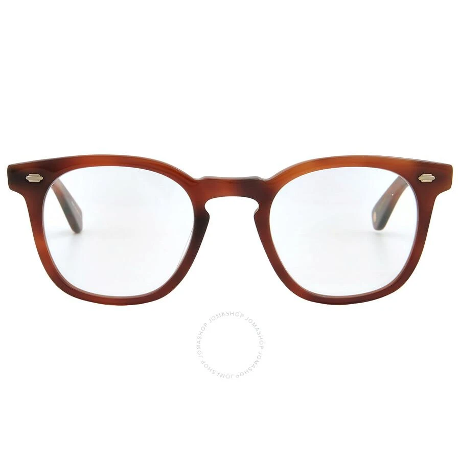 GARRETT LEIGHT BYRNE Demo Square Eyeglasses 1112 VINBRT 46 1