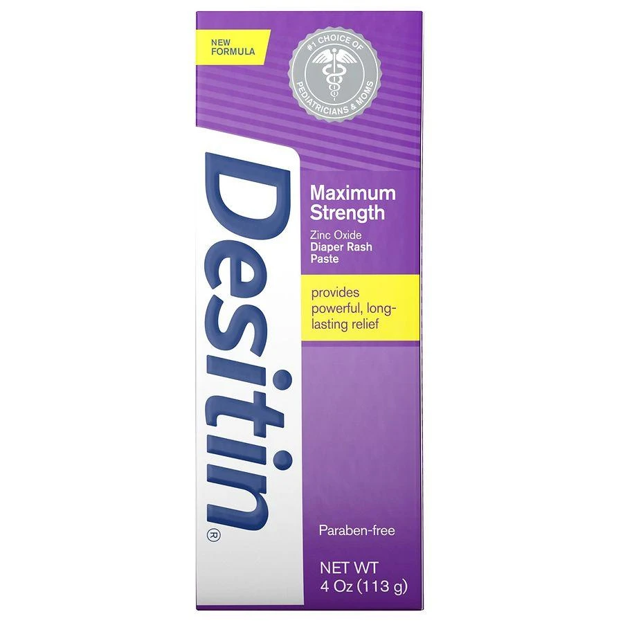 Desitin Maximum Strength Baby Diaper Rash Cream With Zinc Oxide 3