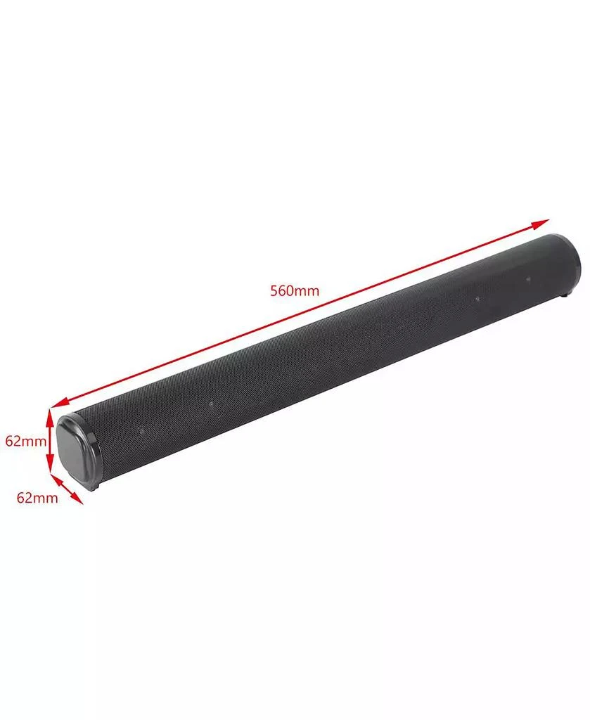 Artudatech 4-Speaker Sound Bar with Wireless Bass, Bluetooth 5.0, TWS
Multiple Inputs 9