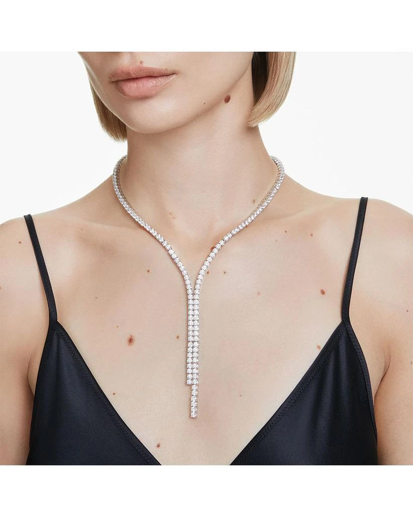 Swarovski Matrix Crystal Y Necklace, 14-17" 6