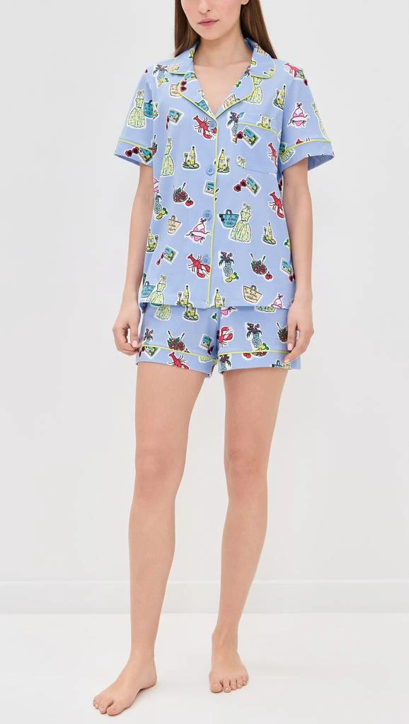 BedHead PJs Cotton Jersey Knit Classic Shorty Pajama Set 1