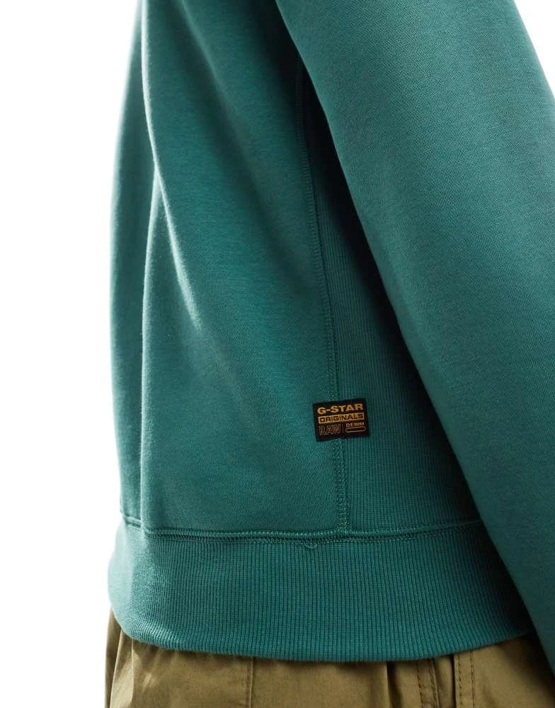 G-Star G-Star premium crewneck sweatshirt in green 2