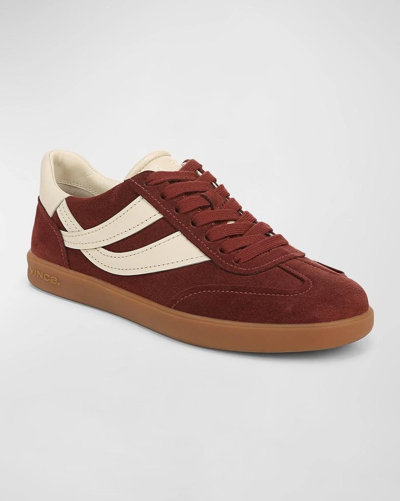Vince Oasis Mixed Leather Retro Sneakers 2