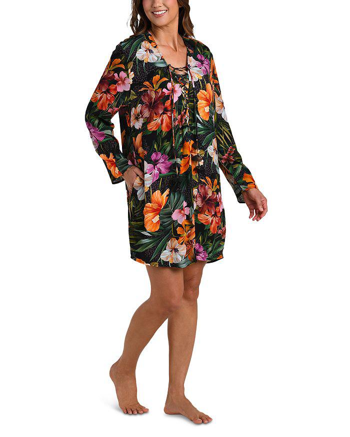 La Blanca Tropical Hideaway Tunic Swim Cover-Up