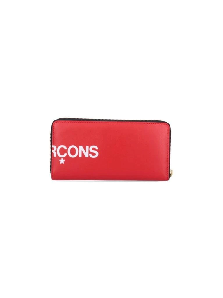 Comme des Garcons Logo Wallet – Red 3
