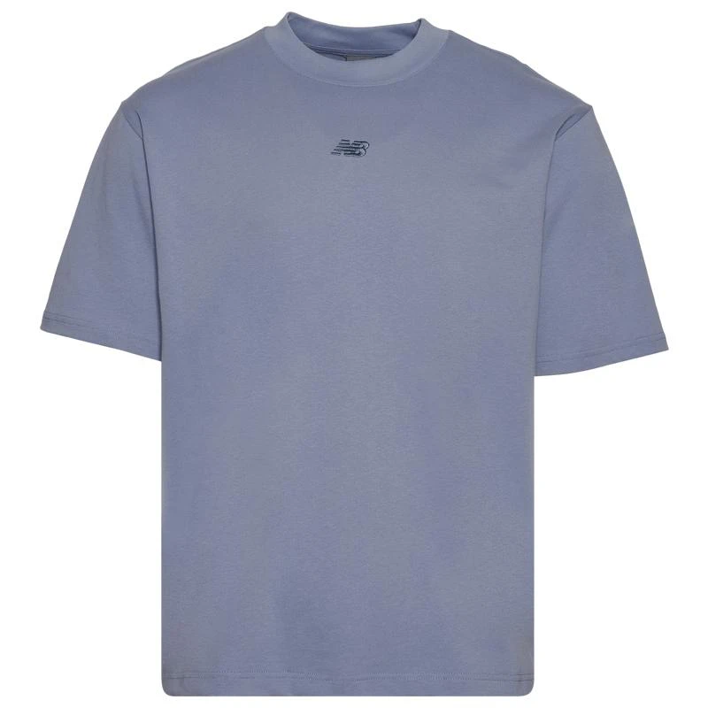 New Balance New Balance Oversized Center Chest Emblem Tonal T-Shirt - Men's 1