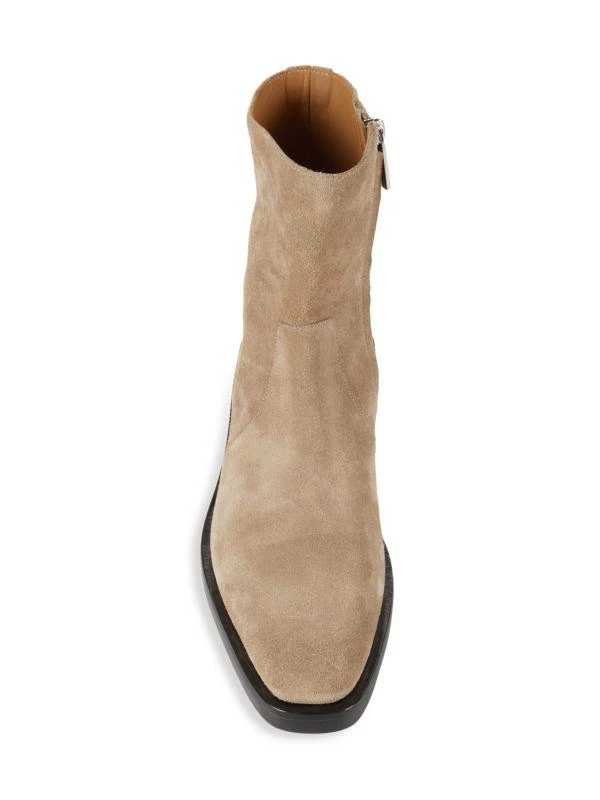 Gerald Crosta Suede Booties FERRAGAMO Men main image 4