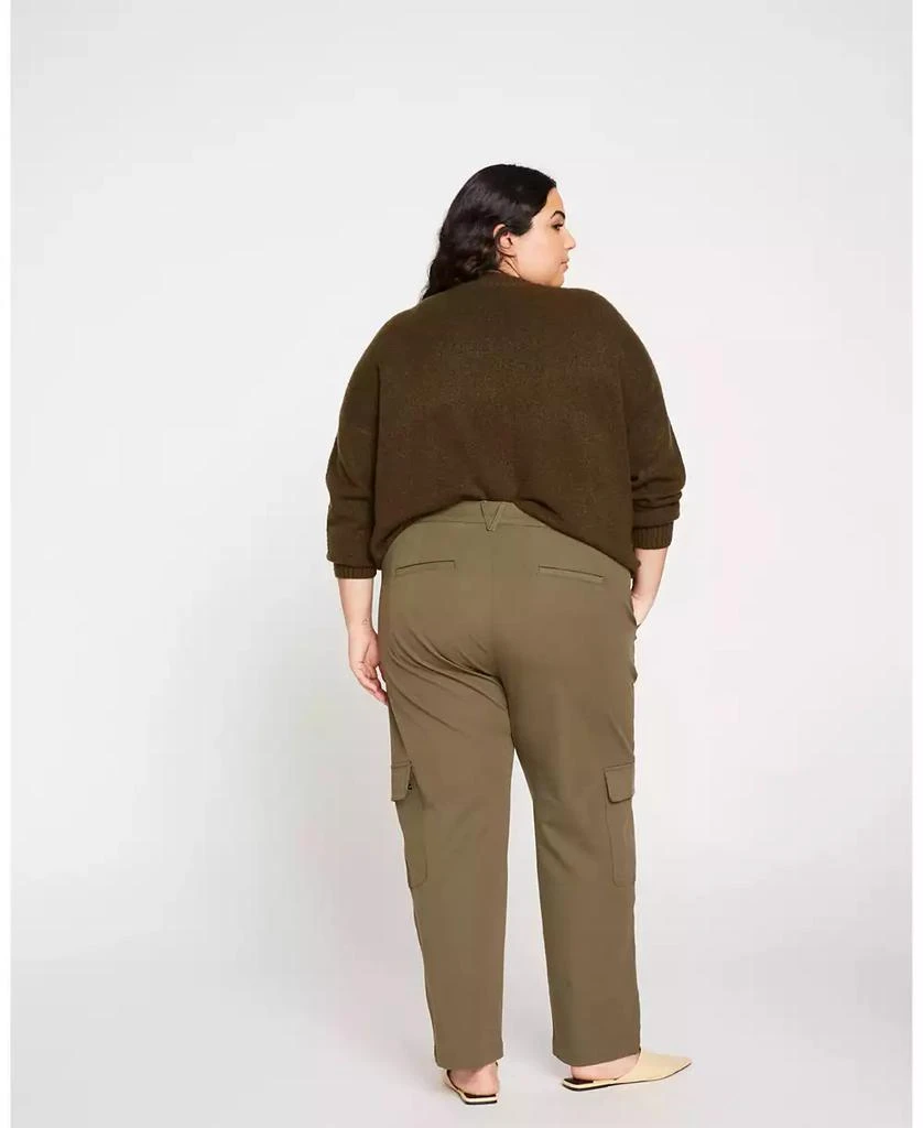 Universal Standard Women
s Karlee Stretch Cotton Twill Cargo Pants 8