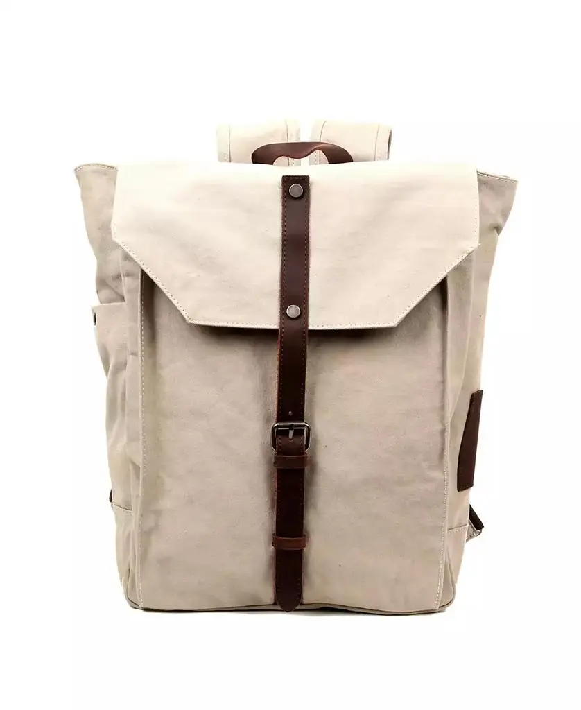 TSD BRAND Sunny Trail Canvas Backpack