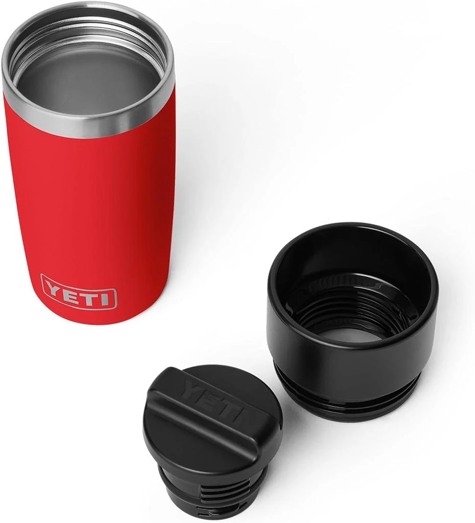 YETI YETI Rambler 8 oz Travel Bottle, Stainless Steel, Vacuum Insulated with Leakproof Commuter Cap, Black 3