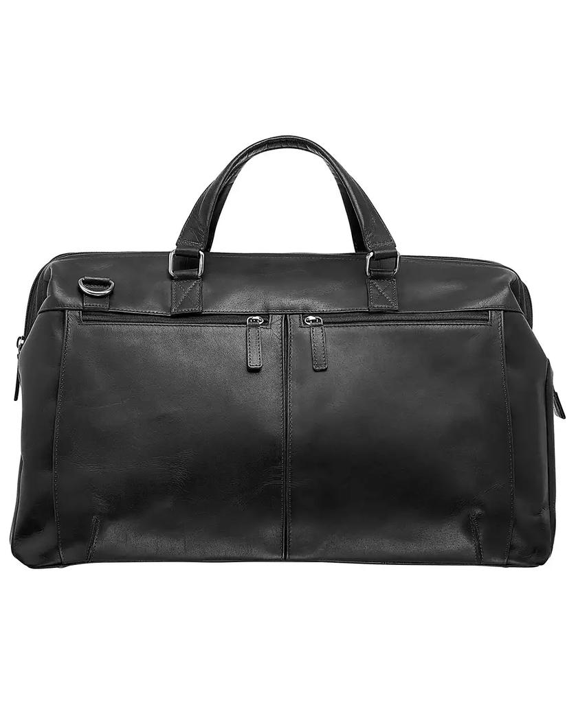 Mancini Leather Goods Men's Carry-On Duffle Bag