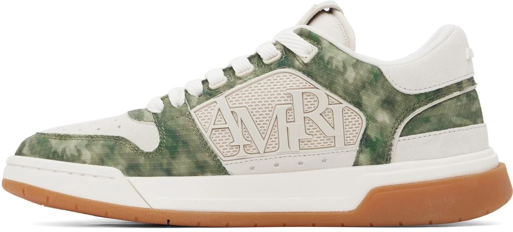 AMIRI Beige 
Khaki Camo Classic Low Sneakers 3