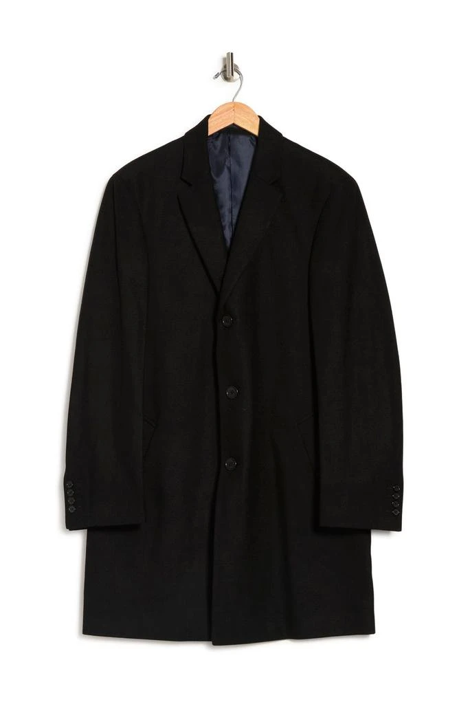 Hart Schaffner Marx Hanover Wool Blend Topcoat 4