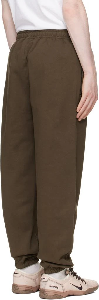 NIKE Khaki Solo Swoosh Cuffed Fleece Sweatpants 3