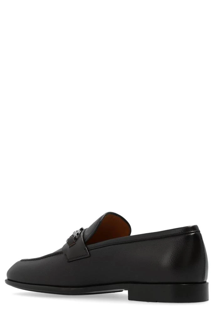 Salvatore Ferragamo Ferragamo Gancini Plaque Slip-On Loafers 3