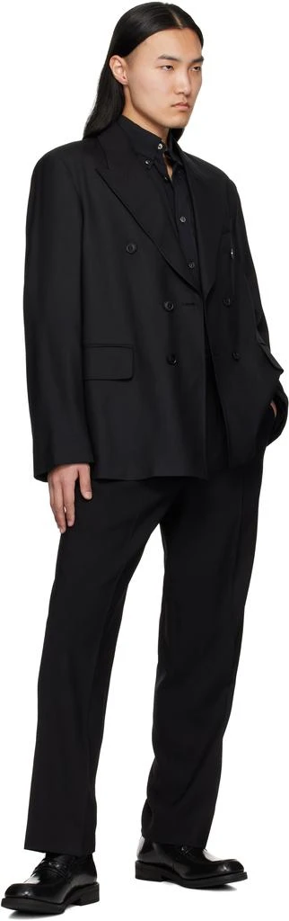 mfpen Black Formal Trousers 4