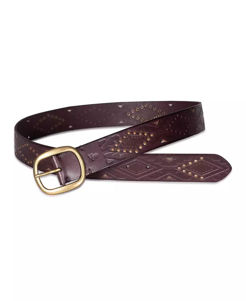 Frye Women's Southwestern Embossing Belt