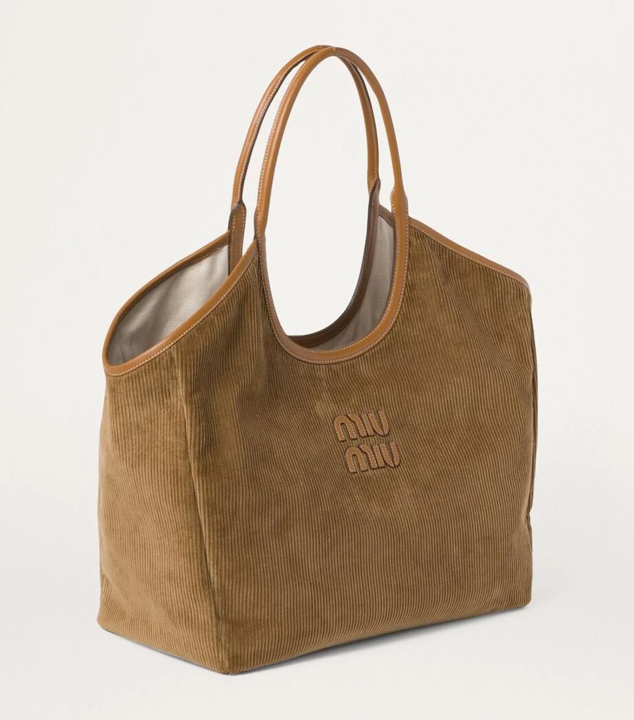 Miu Miu Large Corduroy Ivy Tote Bag 2