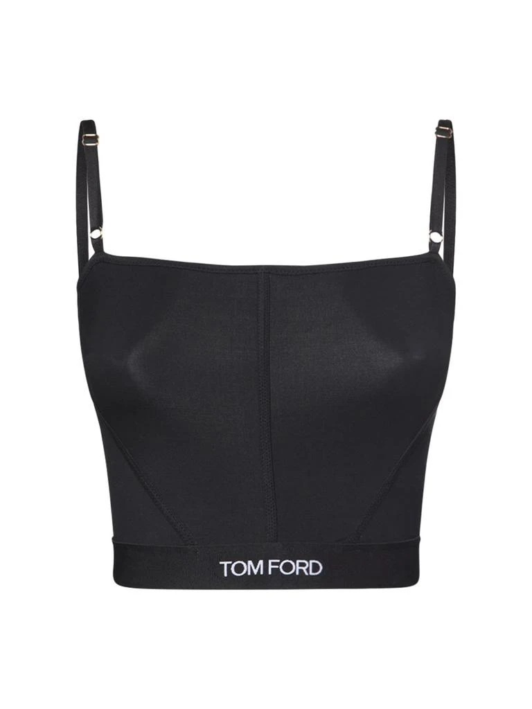 Tom Ford Cropped Tech Tank Top 1
