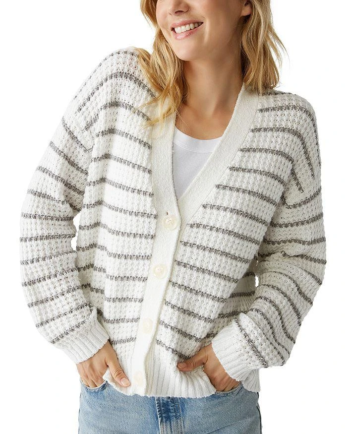 Michael Stars Dodi Striped Cardigan 1
