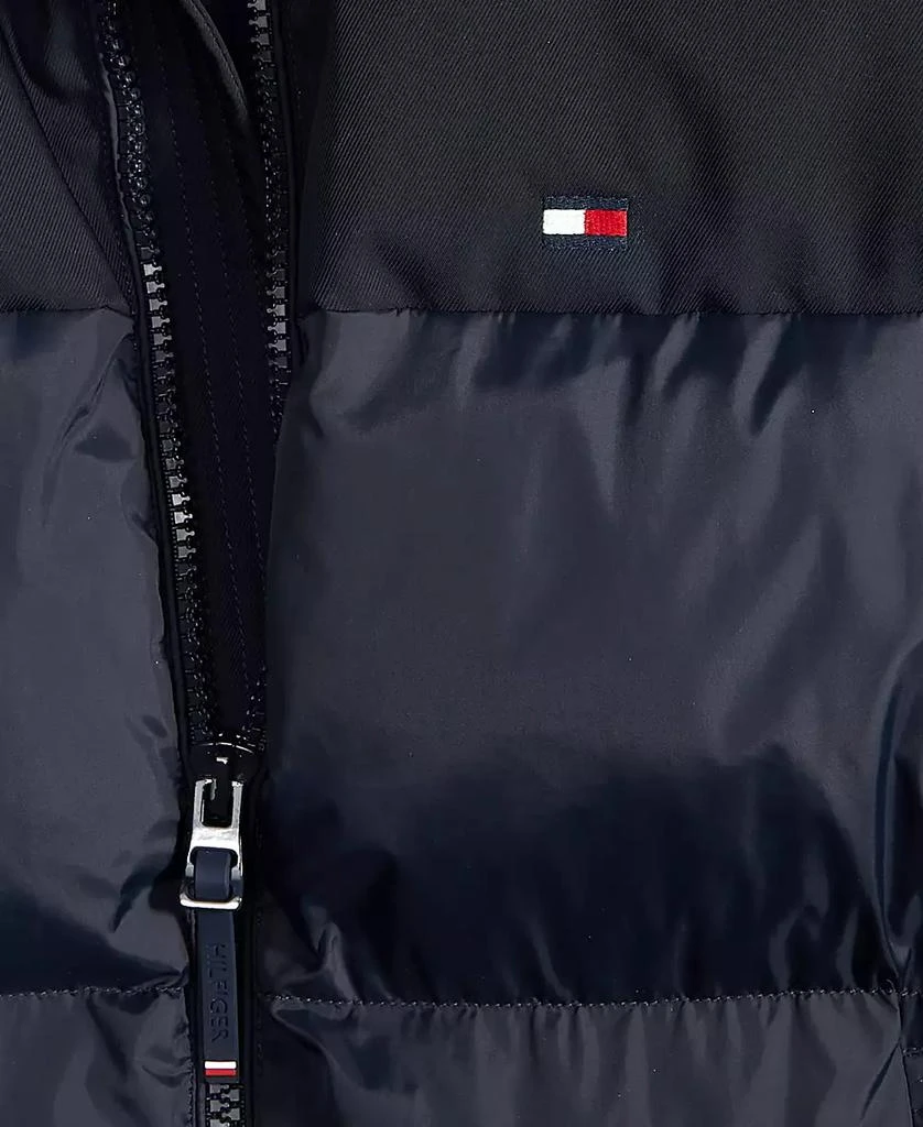 Tommy Hilfiger Men's Mixed-Media Puffer Jacket 6