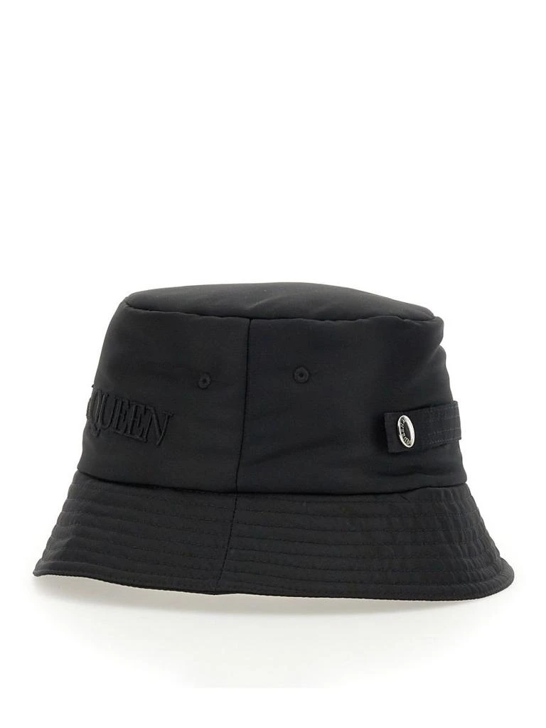 Alexander McQueen Alexander Mcqueen Bucket Hat With Logo 2