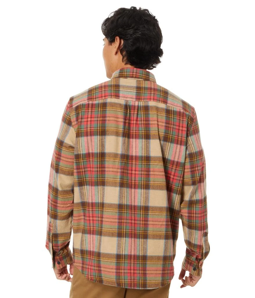 L.L.BEAN Scotch Plaid Flannel Shirt Traditional Fit 2