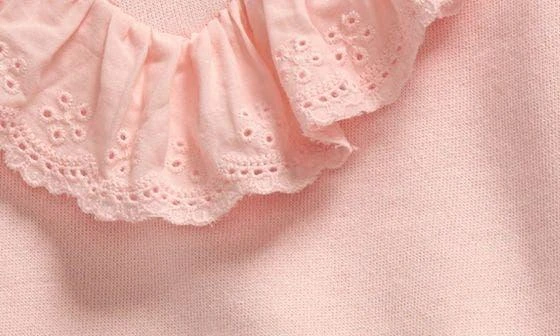 Little Me Eyelet Ruffle Sweatshirt & Sweatpants Set 5