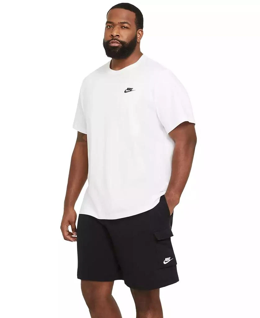 NIKE Men's Sportswear Club Fleece Cargo Shorts 4