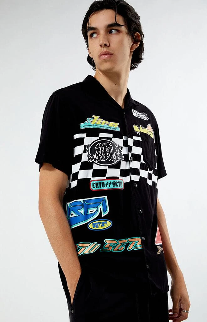 Lira Benton Woven Camp Shirt 3