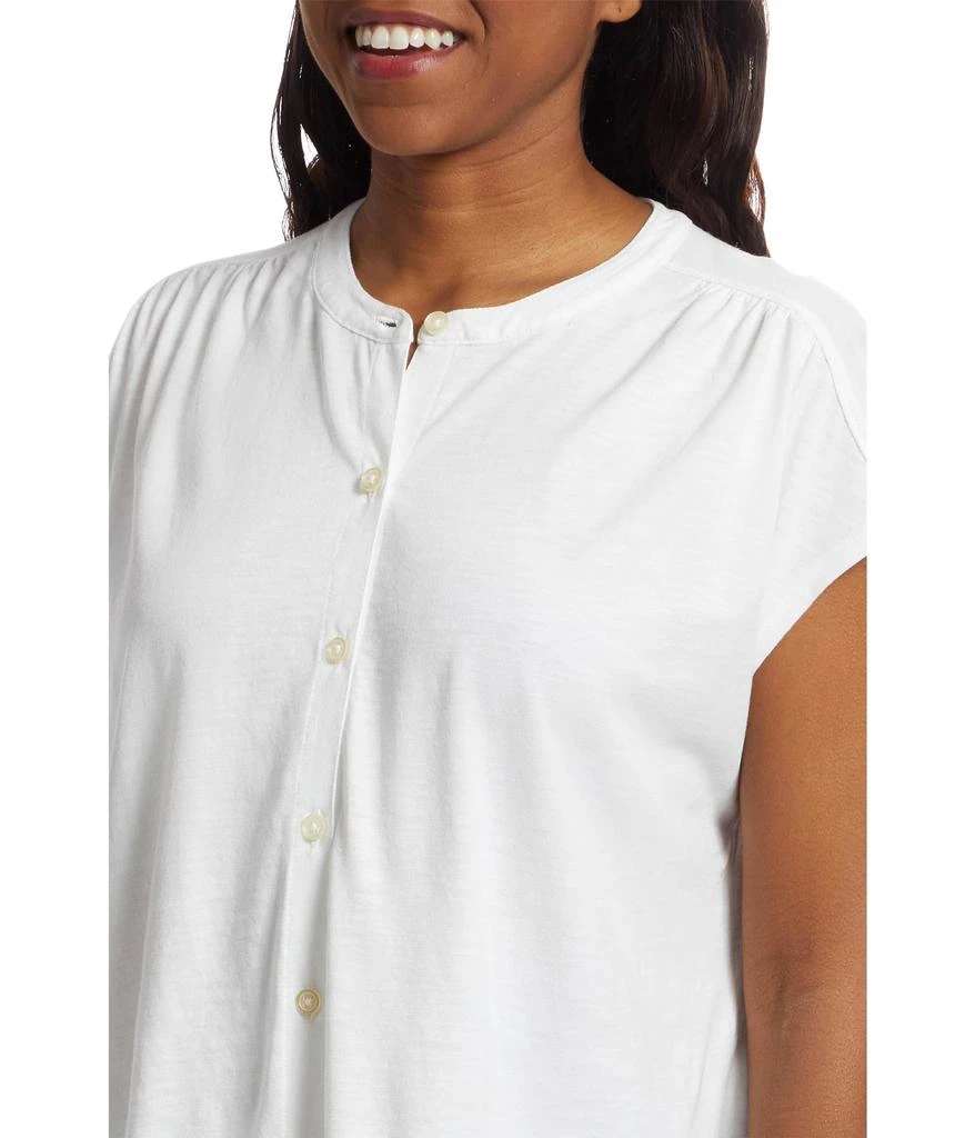 Lilla P Relaxed Button Down Tee 4